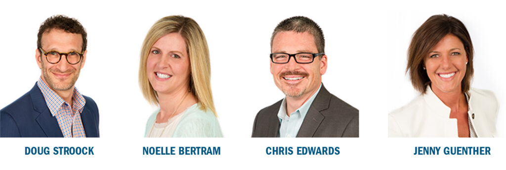 Doug Stroock Noelle Bertram Chris Edwards Jenny Guenther