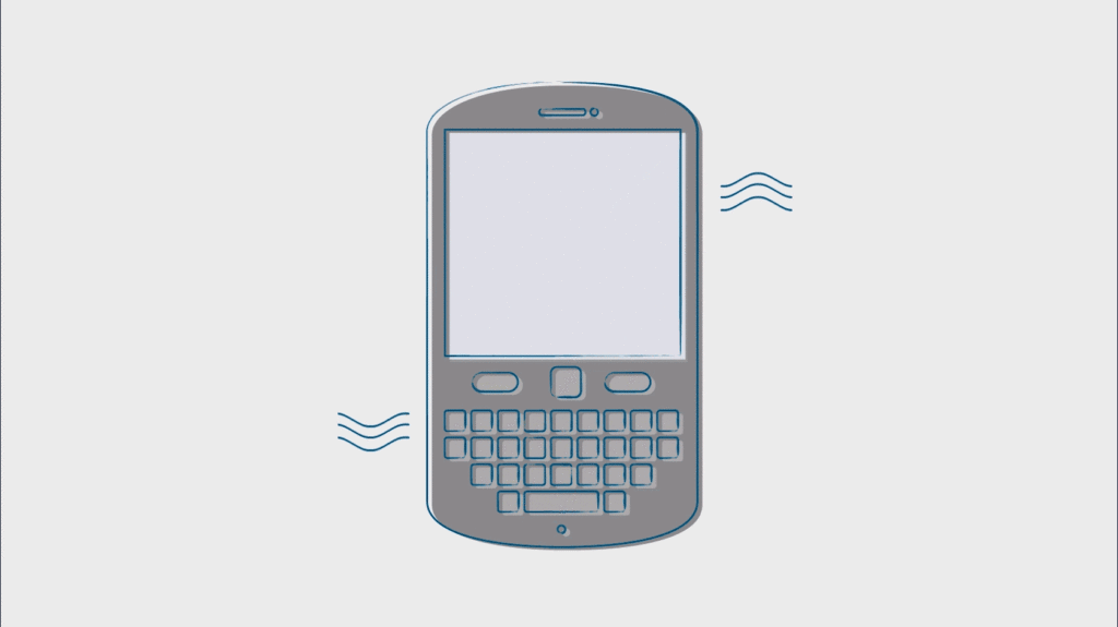 BlackBerry vs iPhone animation demonstrating old, unconscious work habits BlackBerry vs iPhone animation demonstrating old, unconscious work habits