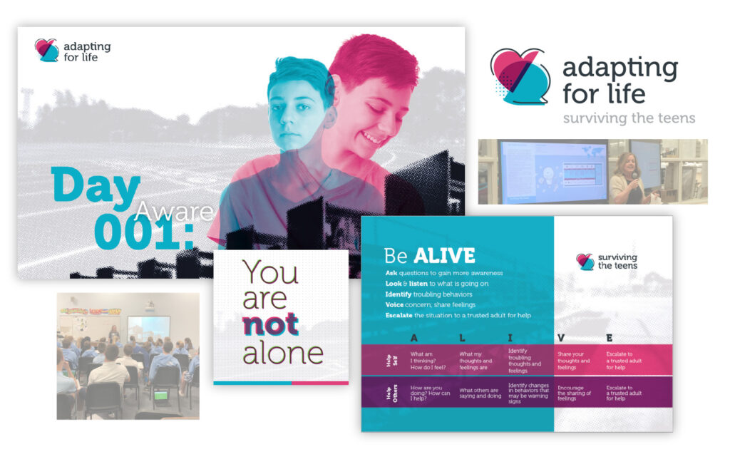 Adapting for Life mental health program deliverable examples