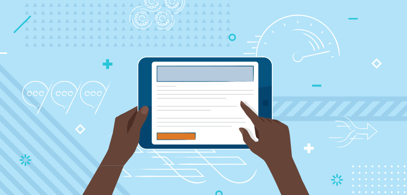 Illustration of planning for the next vacation