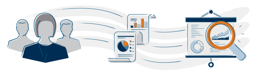 This illustration depicts that, for CRM adoption to be successful, end users must perceive the system as being a useful and valuable tool that enhances workflow