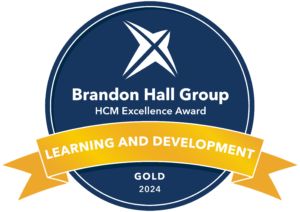 Brandon Hall Group Gold 2024 Learning and Development Award Logo